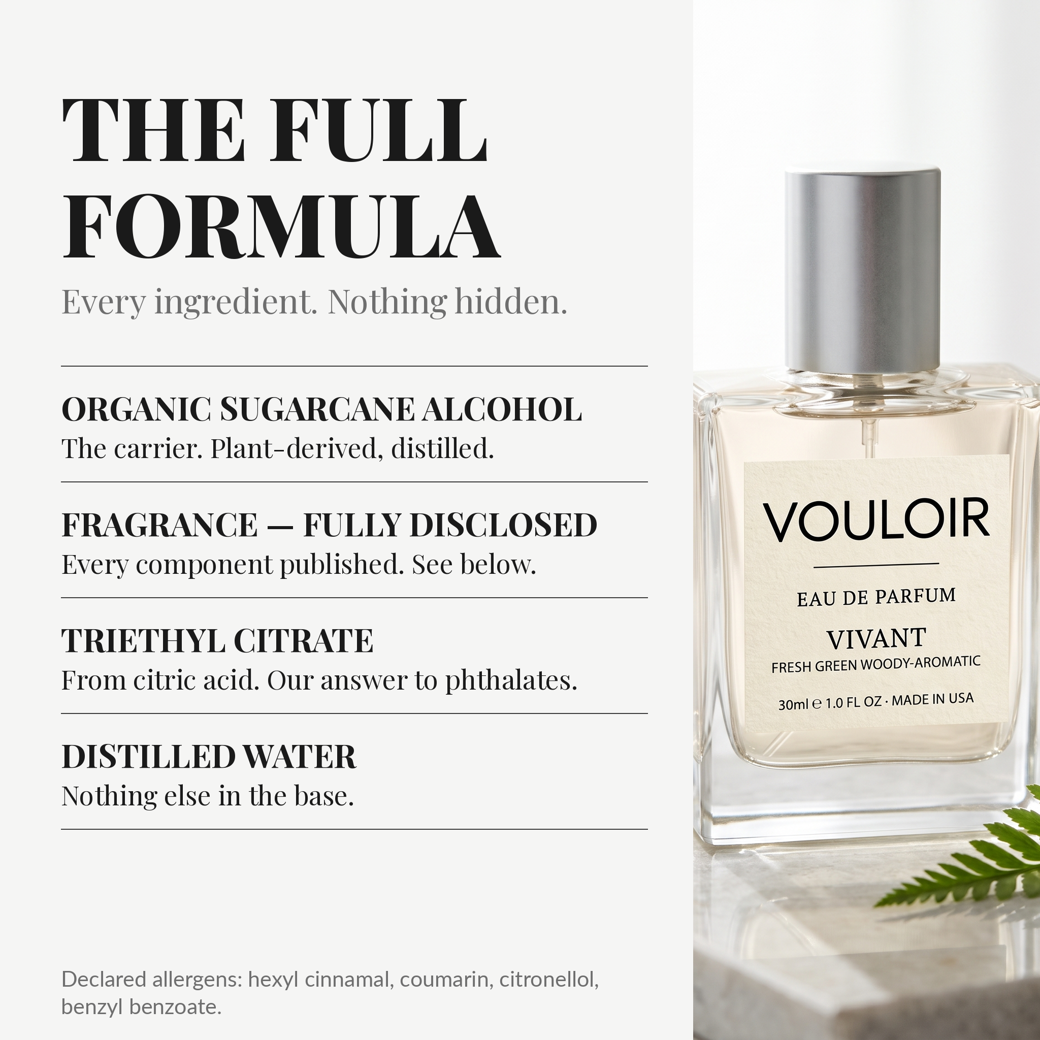 VIVANT — Transparent Fragrance